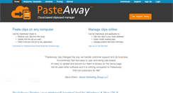 Desktop Screenshot of pasteaway.com